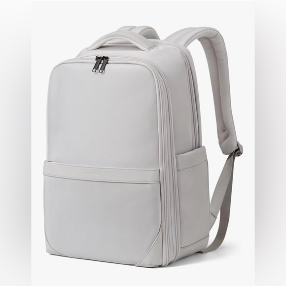 Hanke Handbags - NEW Hanke Expandable Travel Laptop Backpack 16” – Greyish White